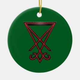 Sigil of Lucifer Keramisch Ornament