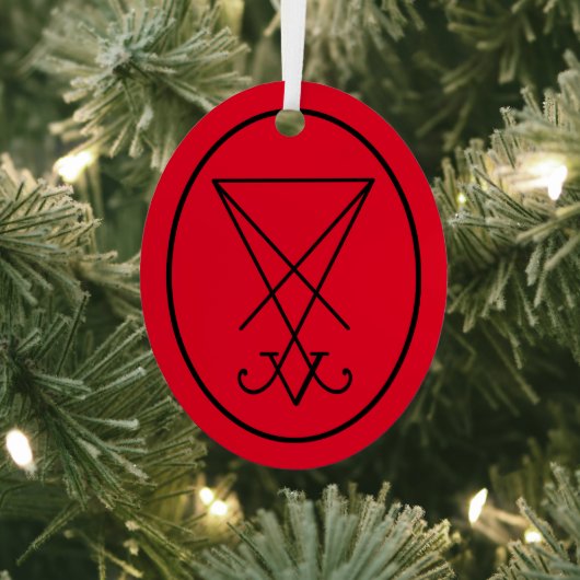 Sigil of Lucifer Metalen Ornament (Insitu)