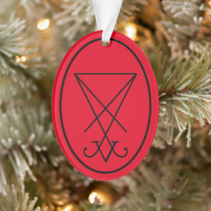Sigil of Lucifer Ornament