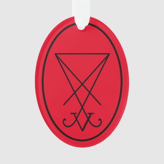 Sigil of Lucifer Ornament (voorkant)