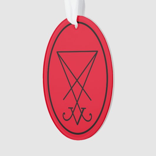 Sigil of Lucifer Ornament (voorkant)