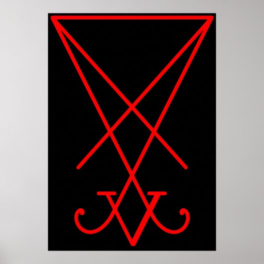 Sigil of Lucifer Poster (Voorkant)
