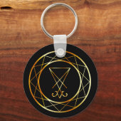 Sigil of Lucifer Sleutelhanger (Voorkant)