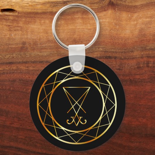 Sigil of Lucifer Sleutelhanger (Voorkant)