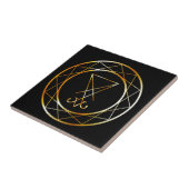Sigil of Lucifer Tegeltje (Zijkant)