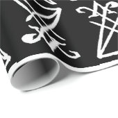 Sigil of Lucifer Wrapping Paper Cadeaupapier (Rol Hoek)