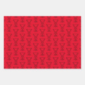 Sigil of Lucifer Wrapping Paper Sheets (Voorkant 2)