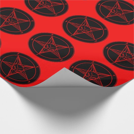 SIGIL VAN BAPHOMET CADEAUPAPIER (Hoek)