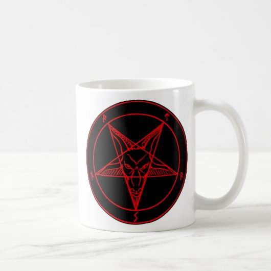 SIGIL VAN BAPHOMET KOFFIEMOK (Rechts)