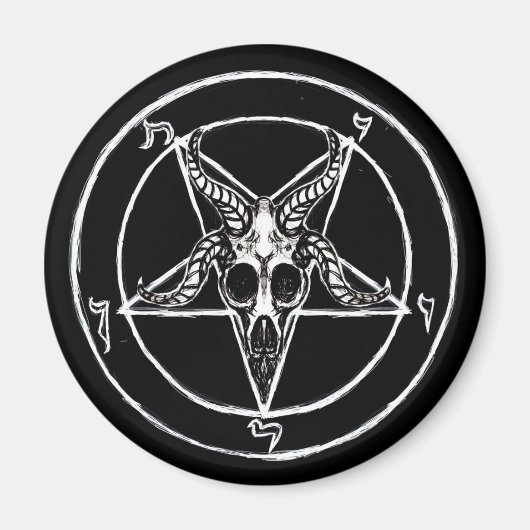 Sigil van Baphomet magnet (Voorkant)