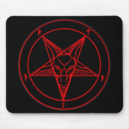 SIGIL VAN BAPHOMET MUISMAT (Voorkant)