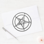 Sigil van Baphomet Sticker (Envelop)