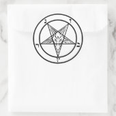 Sigil van Baphomet Sticker (Tas)