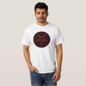 SIGIL VAN BAPHOMET T-SHIRT (Voorkant volledig)