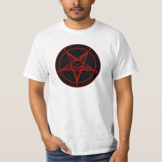 SIGIL VAN BAPHOMET T-SHIRT (Voorkant)