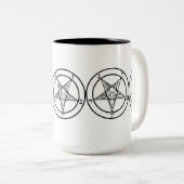 SIGIL VAN BAPHOMET TWEE-TONE MOK (Voorkant rechts)