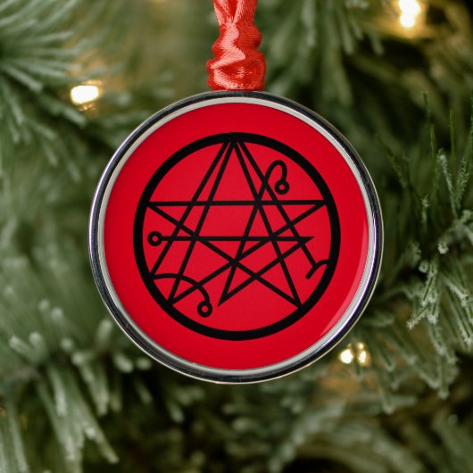 Sigil van de Poort Necronomicon Metalen Ornament (Boom)