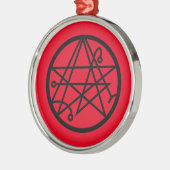 Sigil van de Poort Necronomicon Metalen Ornament (Links)
