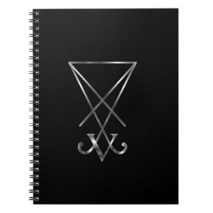 Sigil van Lucifer - Een symbool van satanisme Notitieboek