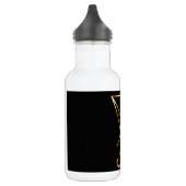 Sigil van Lucifer - Een symbool van satanisme Waterfles (Links)