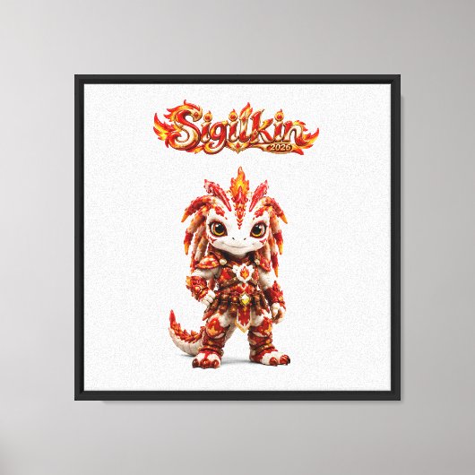 Sigilkin — Cindrion Canvas Afdruk (Voorkant)