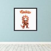 Sigilkin — Cindrion Canvas Afdruk (Insitu (Houten vloer))
