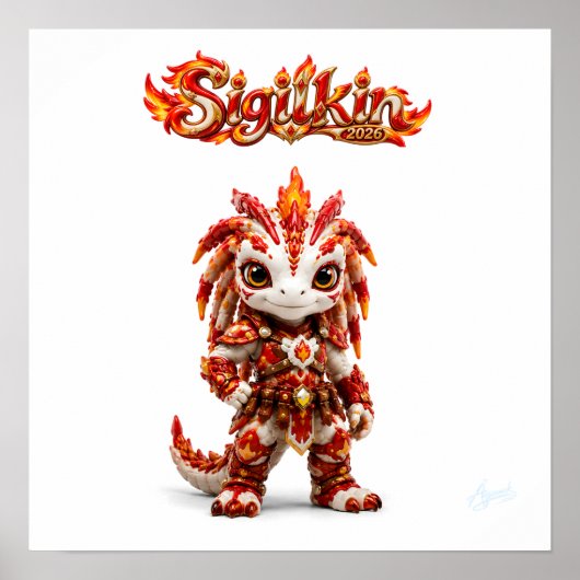 Sigilkin — Cindrion Poster (Voorkant)