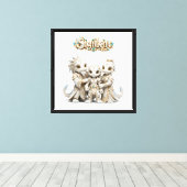 Sigilkin — Lucenne Canvas Afdruk (Insitu (Houten vloer))