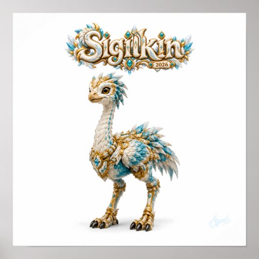 Sigilkin — Plumaris Poster (Voorkant)