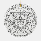 Sigillum Dei Aemeth Keramisch Ornament (Voorkant)