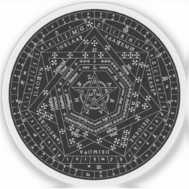 Sigillum Dei Aemeth (wit) Sticker