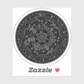 Sigillum Dei Aemeth (wit) Sticker (Vel)