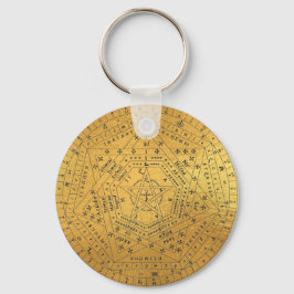 Sigillum Dei Seal of God Angelic John Dee Diagram Sleutelhanger