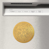 Sigillum Dei (Zegel van God) engelendiagram van Jo Magneet (Insitu (Vaatwasser))