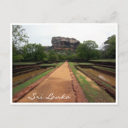 sigiriya briefkaart (Voorkant)