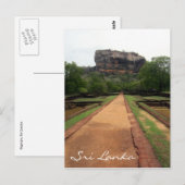 sigiriya pad briefkaart (Voorkant / Achterkant)