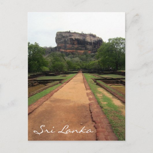 sigiriya pad briefkaart (Voorkant)
