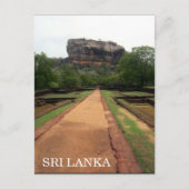 sigiriya rock briefkaart (Voorkant)