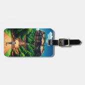 Sigiriya Rock Fortress Sri Lanka Bagagelabel (Voorkant horizontaal)