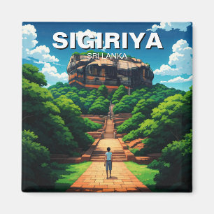 Sigiriya Rock Fortress Sri Lanka Magneet