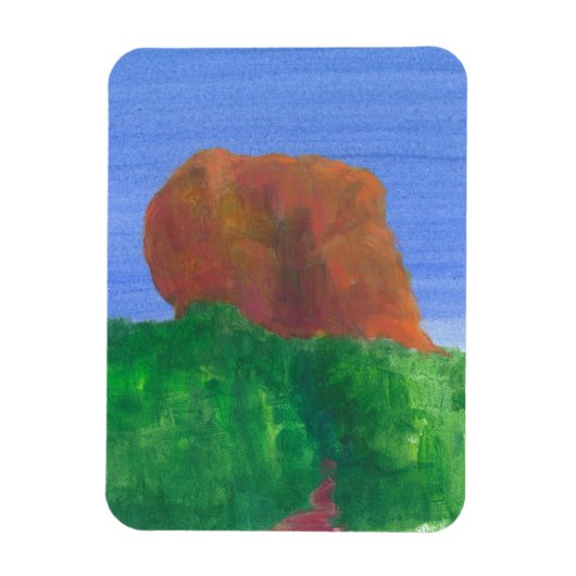 Sigiriya Rock Magneet (Verticaal)