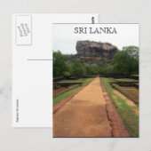 sigiriya rock sri lanka briefkaart (Voorkant / Achterkant)