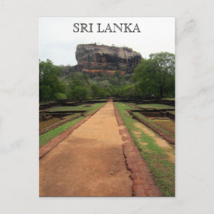 sigiriya rock sri lanka briefkaart