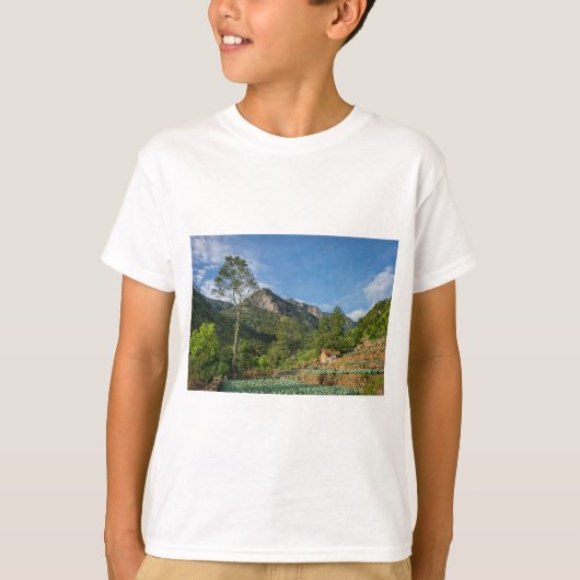 Sigiriya Rock Sri Lanka T-shirt – Reissouvenir (Voorkant)