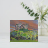 Sigiriya's Leeuwenrots Feestdagenkaart (Staand voorkant)