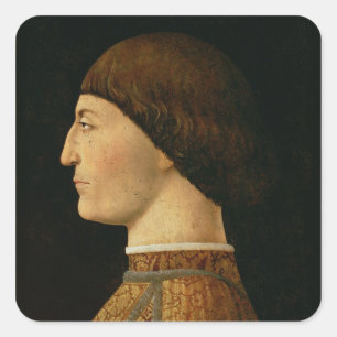 Sigismondo Malatesta Vierkante Sticker