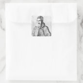 Sigismund II Augustus Vierkante Sticker (Tas)