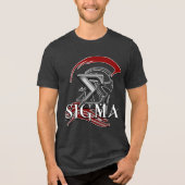 SIGMA 3b Heren Basic T-Shirt (Voorkant)