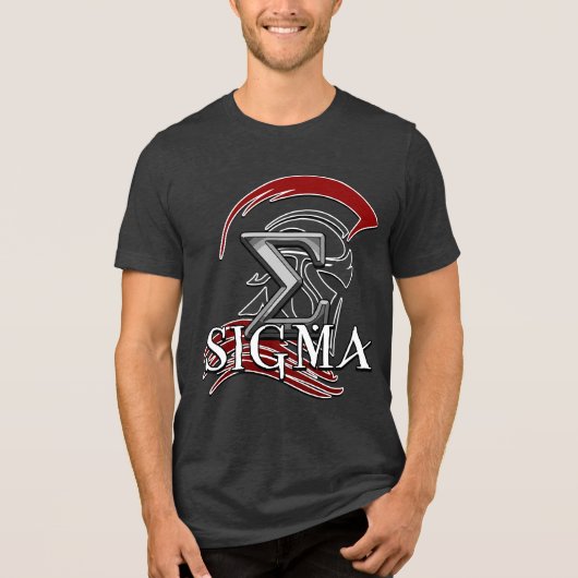 SIGMA 3b Heren Basic T-Shirt (Voorkant)