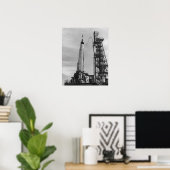 Sigma 7 (Mercury Atlas 8) klaar voor gebruik Poster (Thuiskantoor)